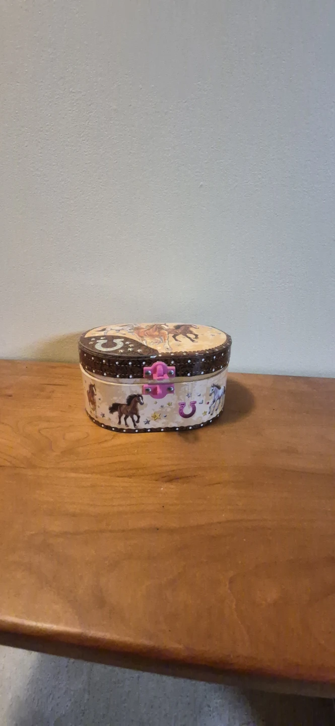 Horse Musical Jewellery Box.  🏈 - photo 2