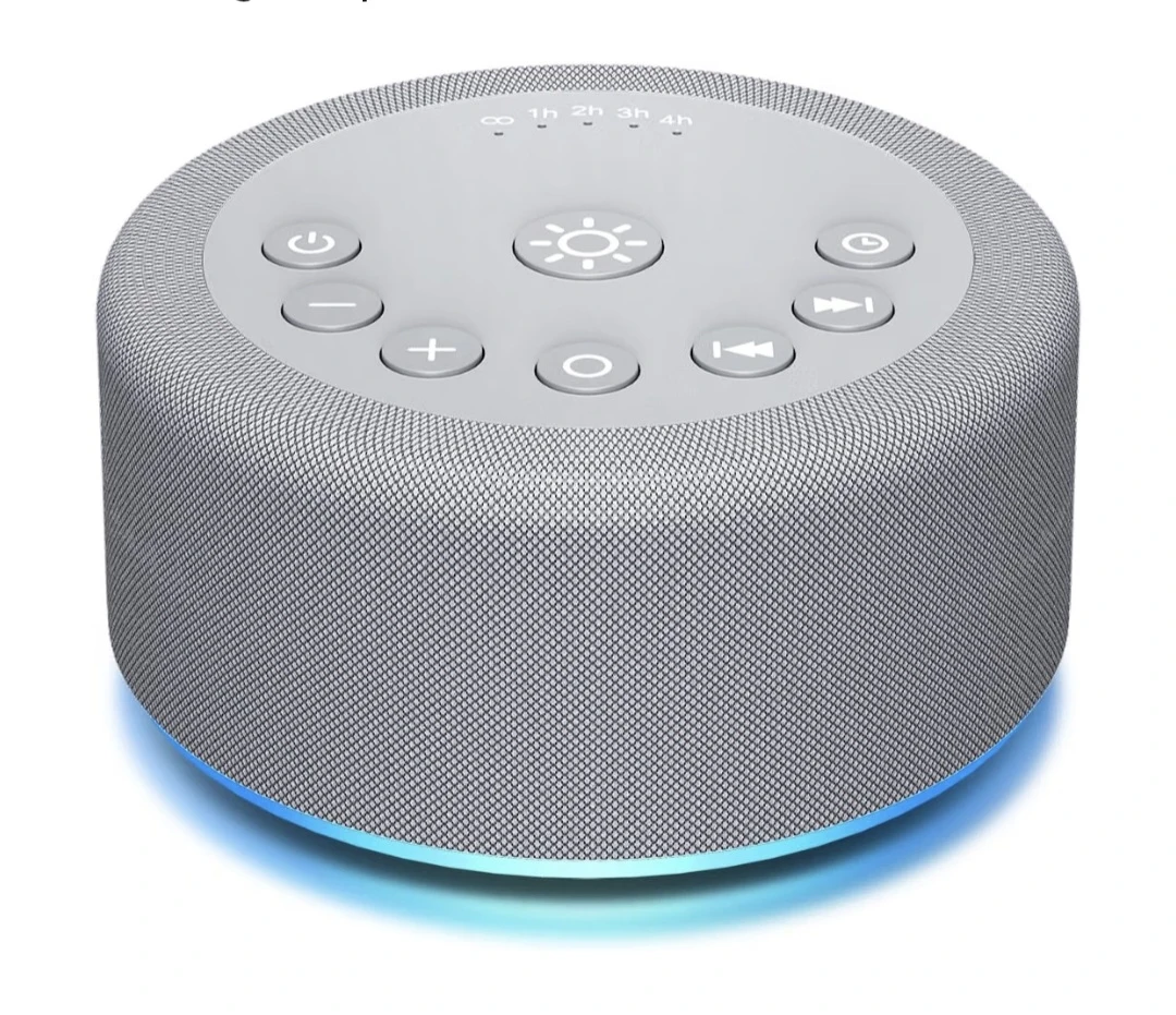White Noise Sound Machine with Night Light