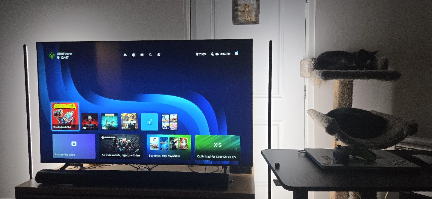 65" Samsung Crystal UHD 4K Smart TV with Tizen + remote