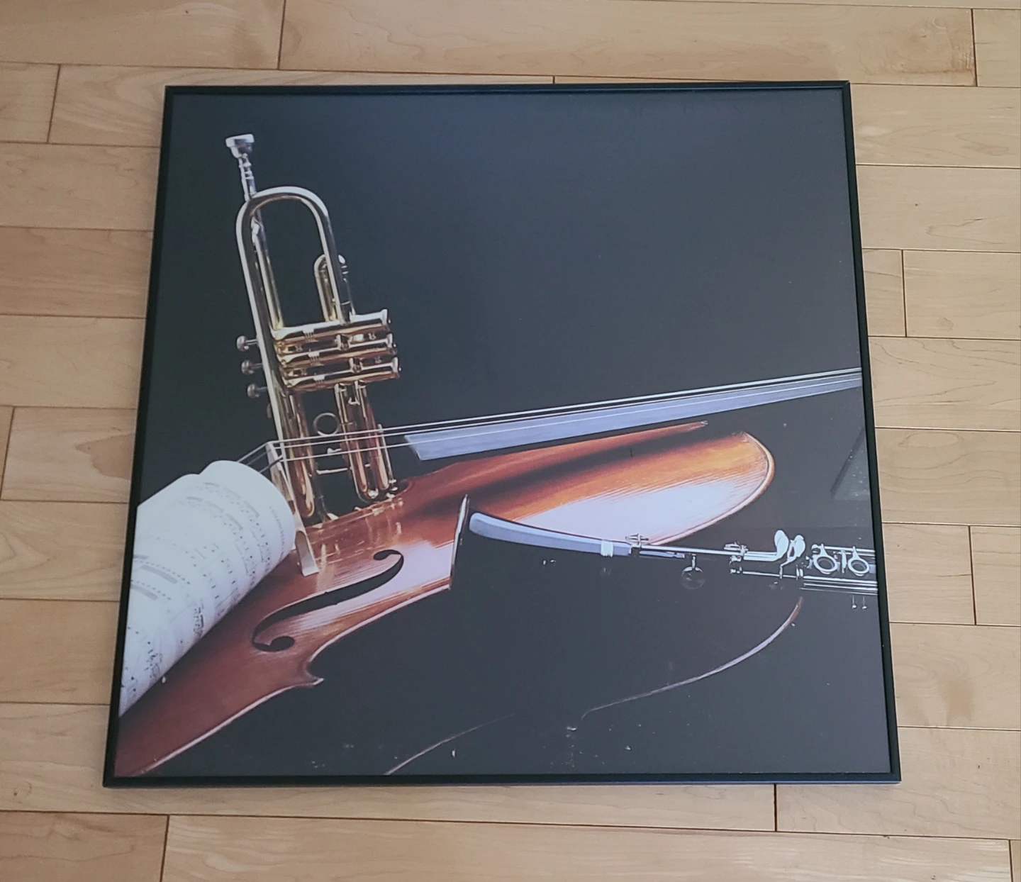 Musical Instrument Themed Wall Art