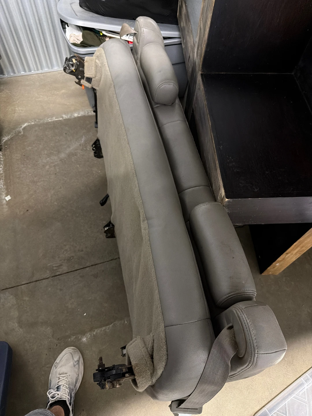 Grey Vehicle Bench Seat - photo 4