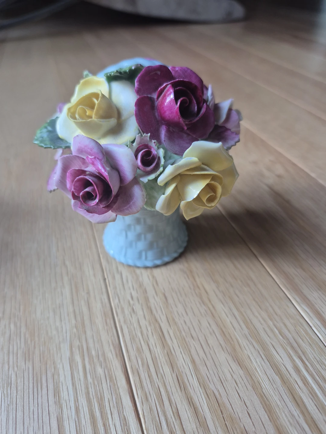 Adderley Bone China Floral Ornament