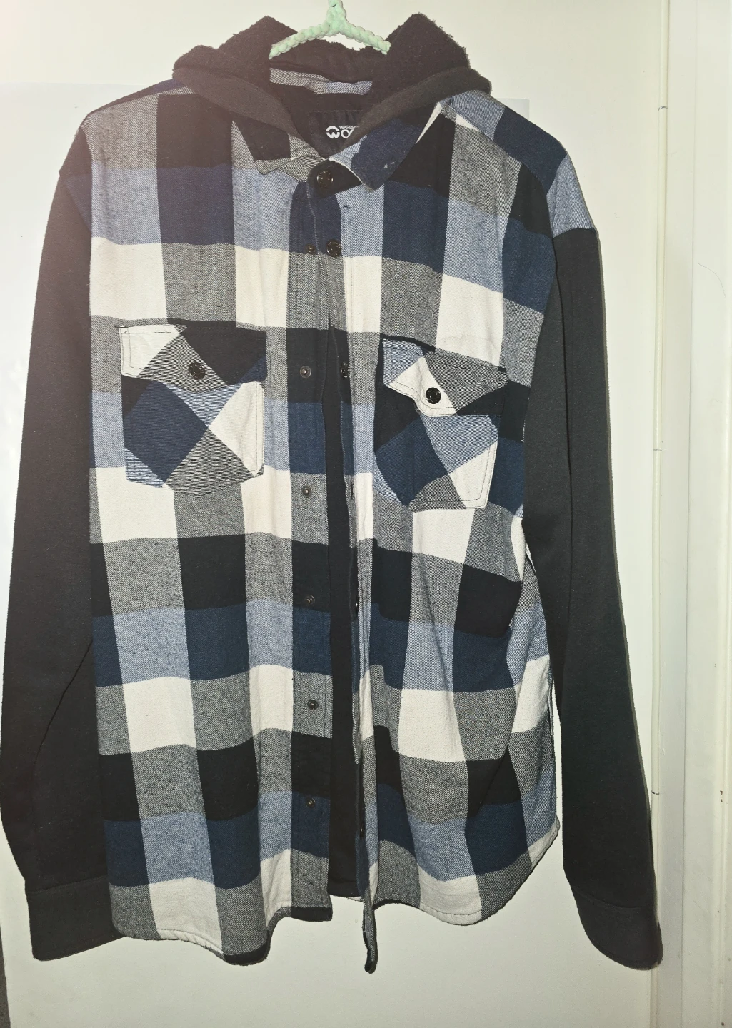 Warehouse One Plaid Hoodie Shirt
