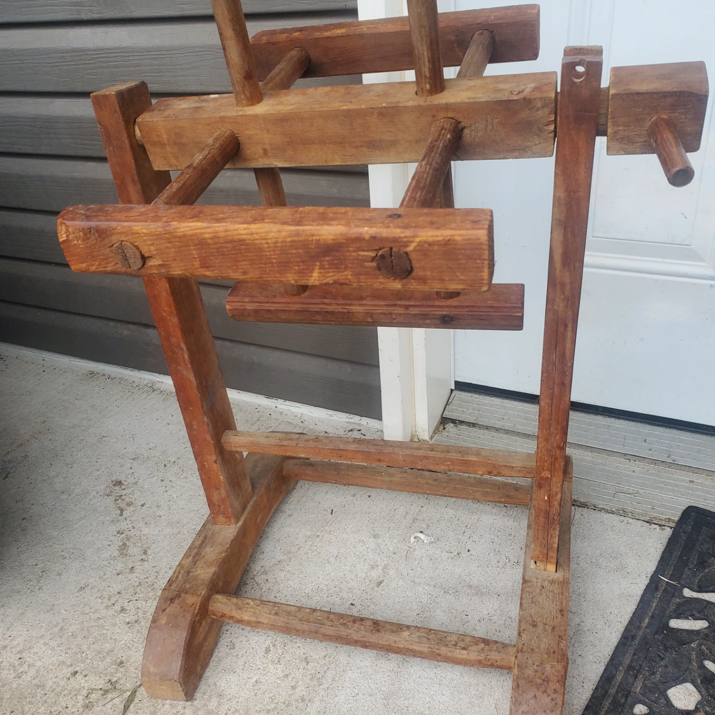 Vintage Wooden Book Press - photo 3