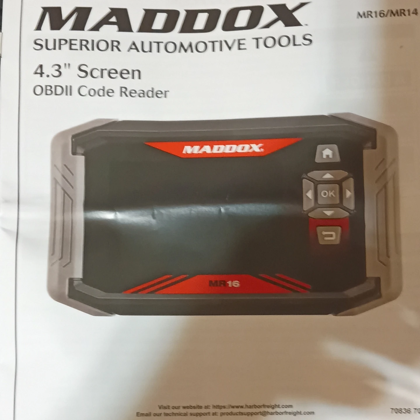 Maddox MR14 OBDII Code Reader