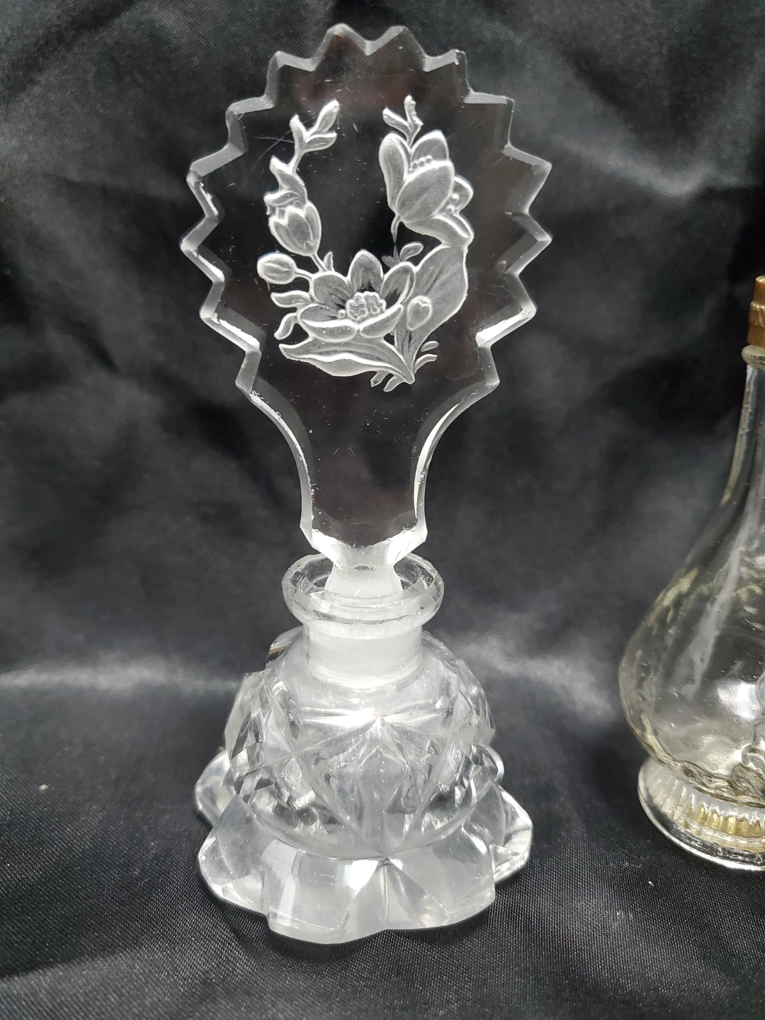 SMALL Vintage czechoslovakia perfume bottle X 2 - photo 2