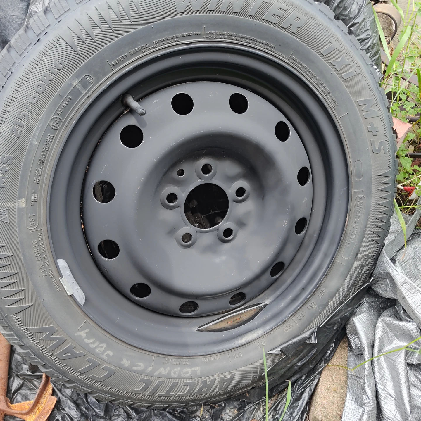 Loodin Winter Tire with Rims set of 4 came off a Toyota Camry - photo 3