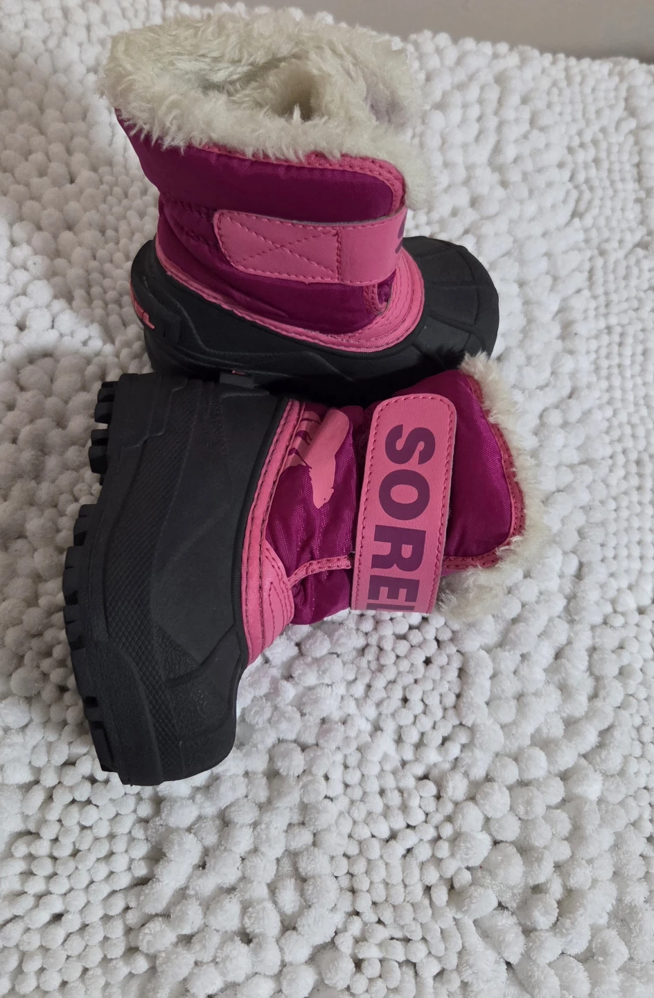 Sorel Winter Boots - Pink/Black