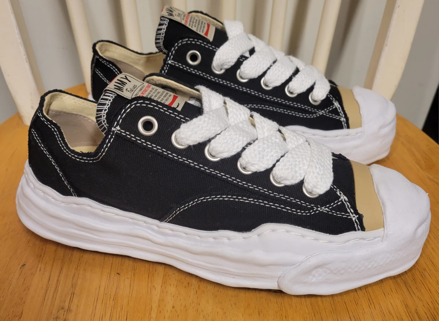 Maison Mihara Yasuhiro HANK Canvas sneakers Women Sz 39 8