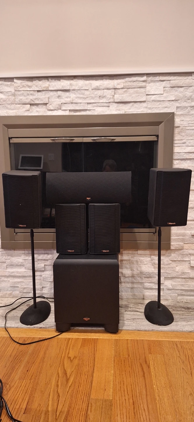Klipsch KSW 10 Subwoofer and Speaker Set