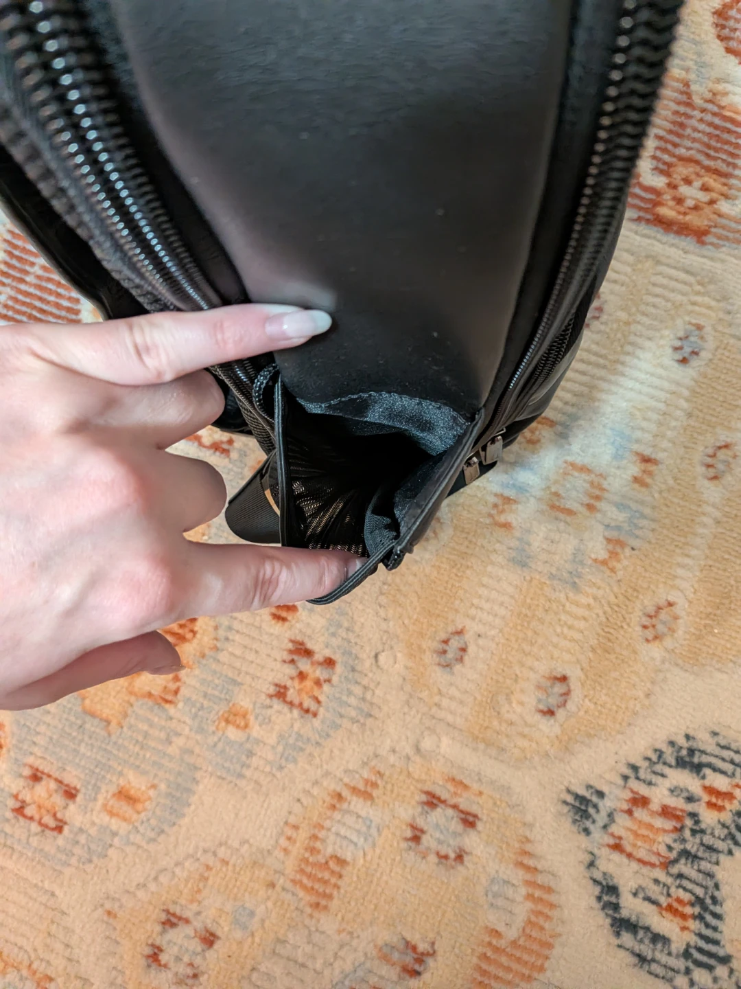 Genuine Italian Leather Backpack - photo 5