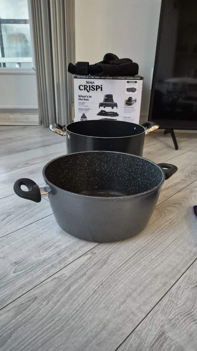 Large cooking pots. Non stick