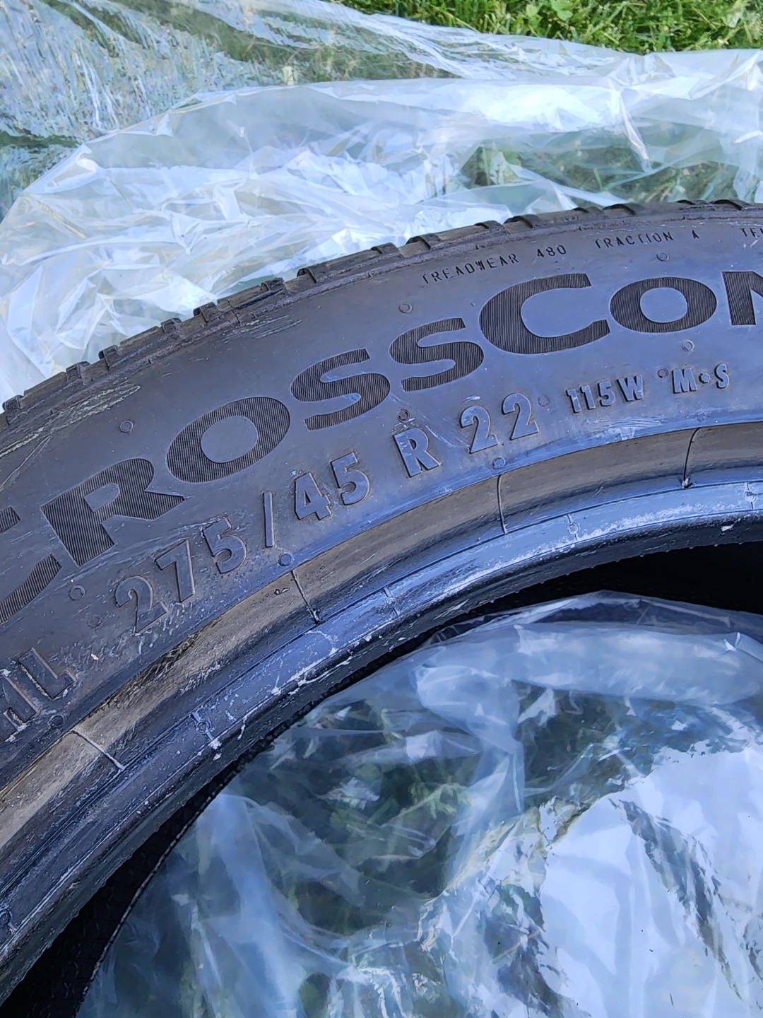 2 Continental CrossContact RX Tires 275/45R22 - photo 2