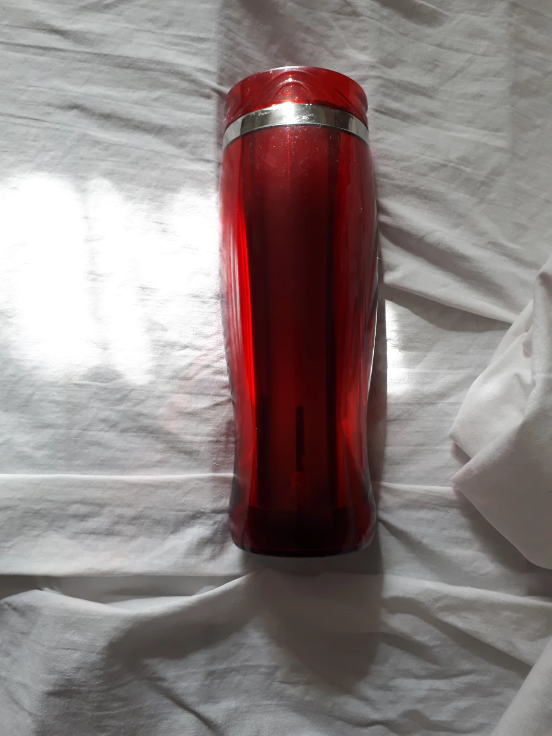 Red Stainless Steel Tumbler