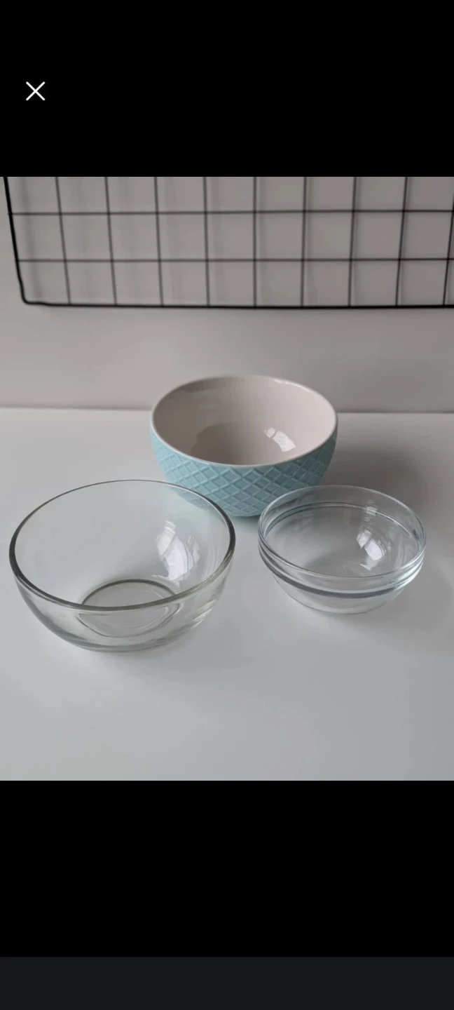 Set of 3 Assorted Mixing Bowls