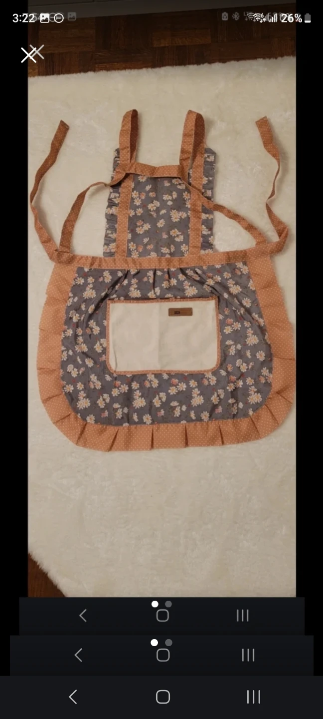 New Floral Apron