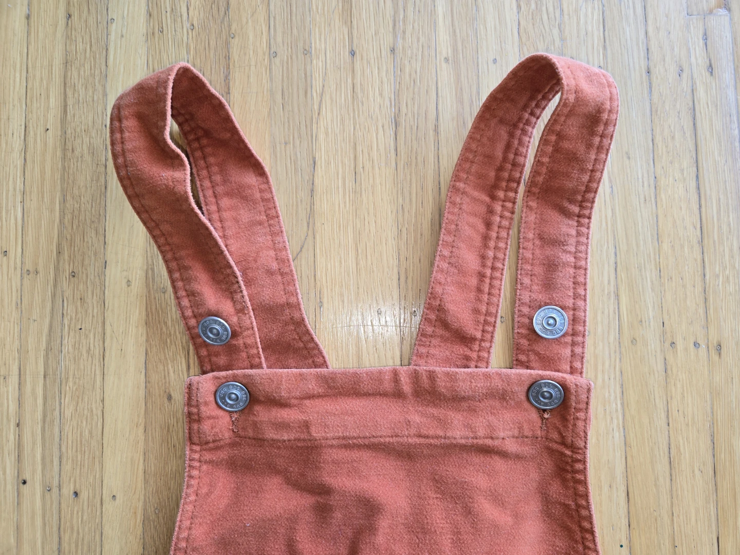 BDG Urban Outfitters Orange Overall Dress Size S - photo 5