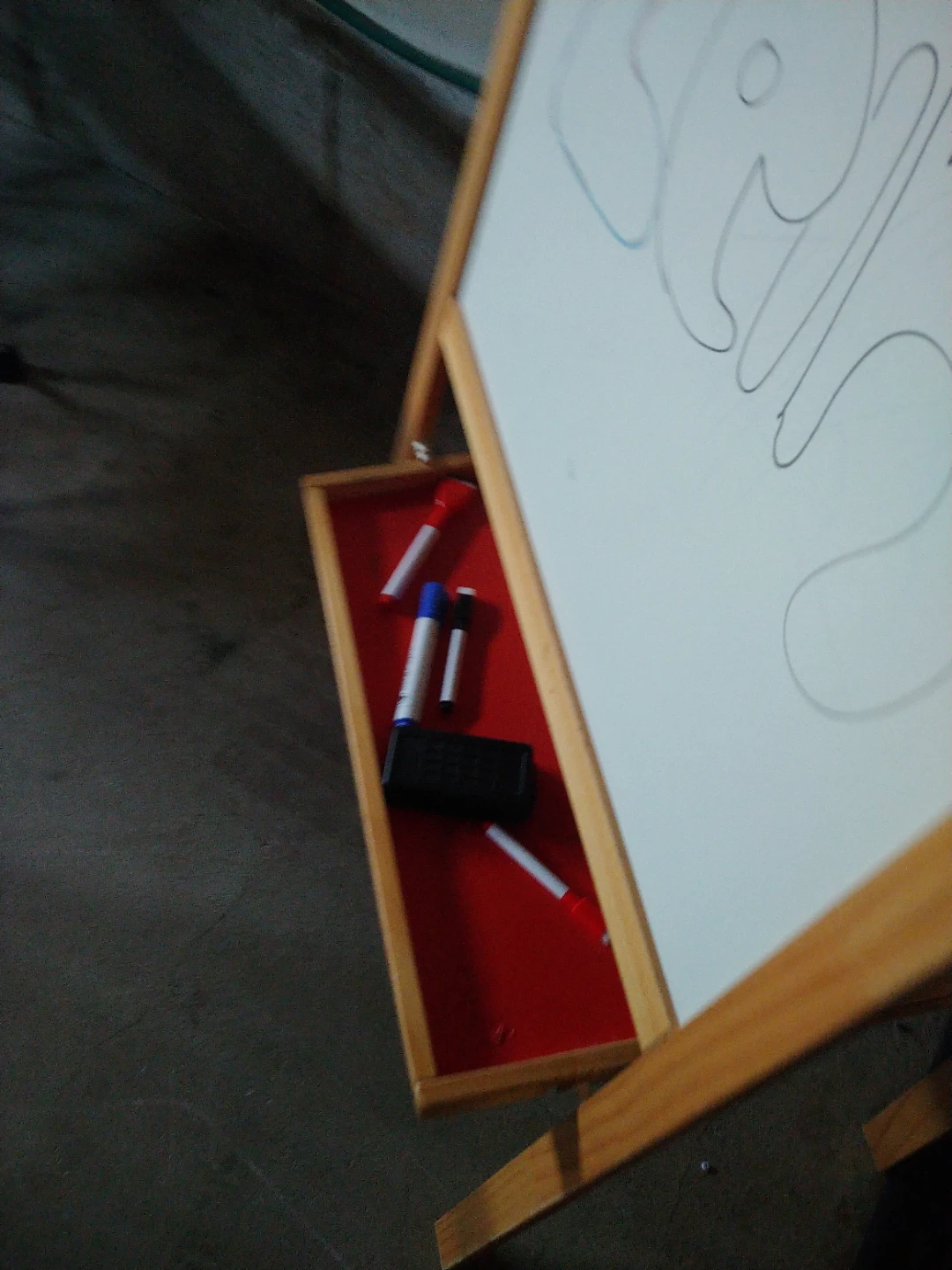 Wooden Easel Whiteboard and Chalkboard - photo 2