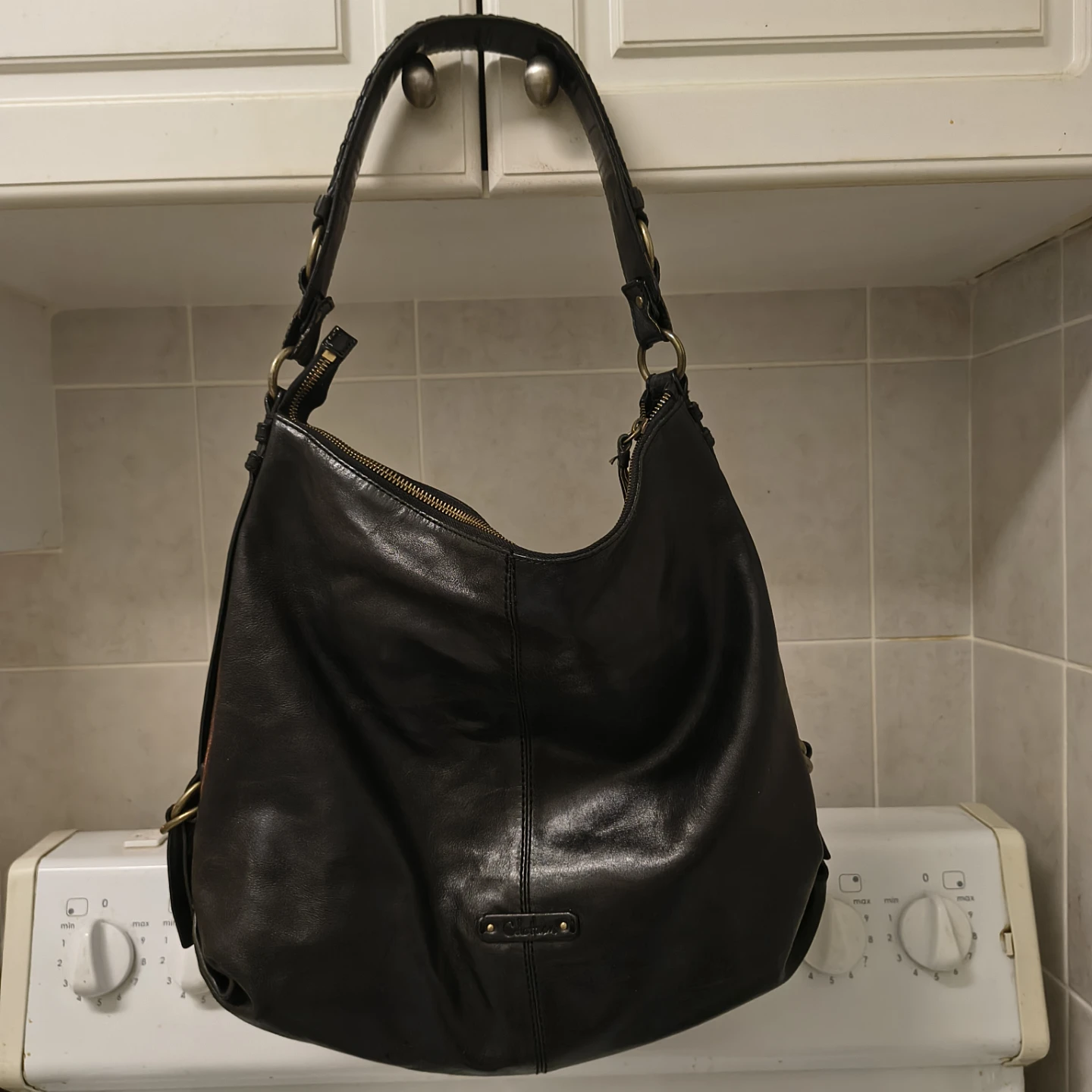 Cole Haan Black Leather Hobo Bag - photo 2