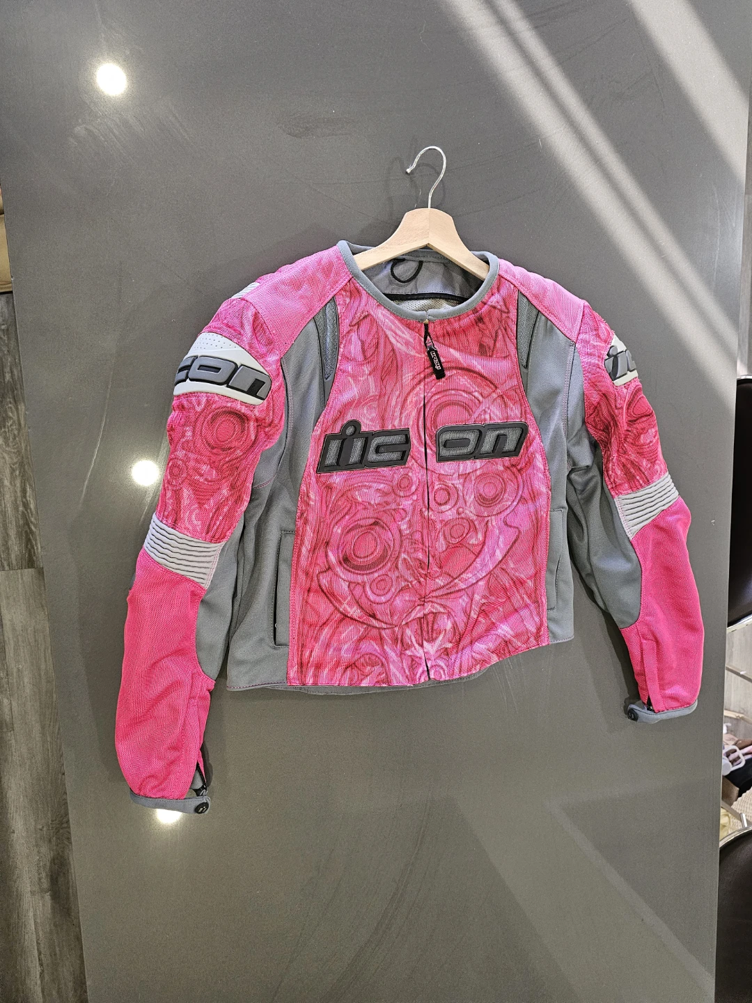 Icon Overlord Type 1 Performance Riding Jacket - Pink
