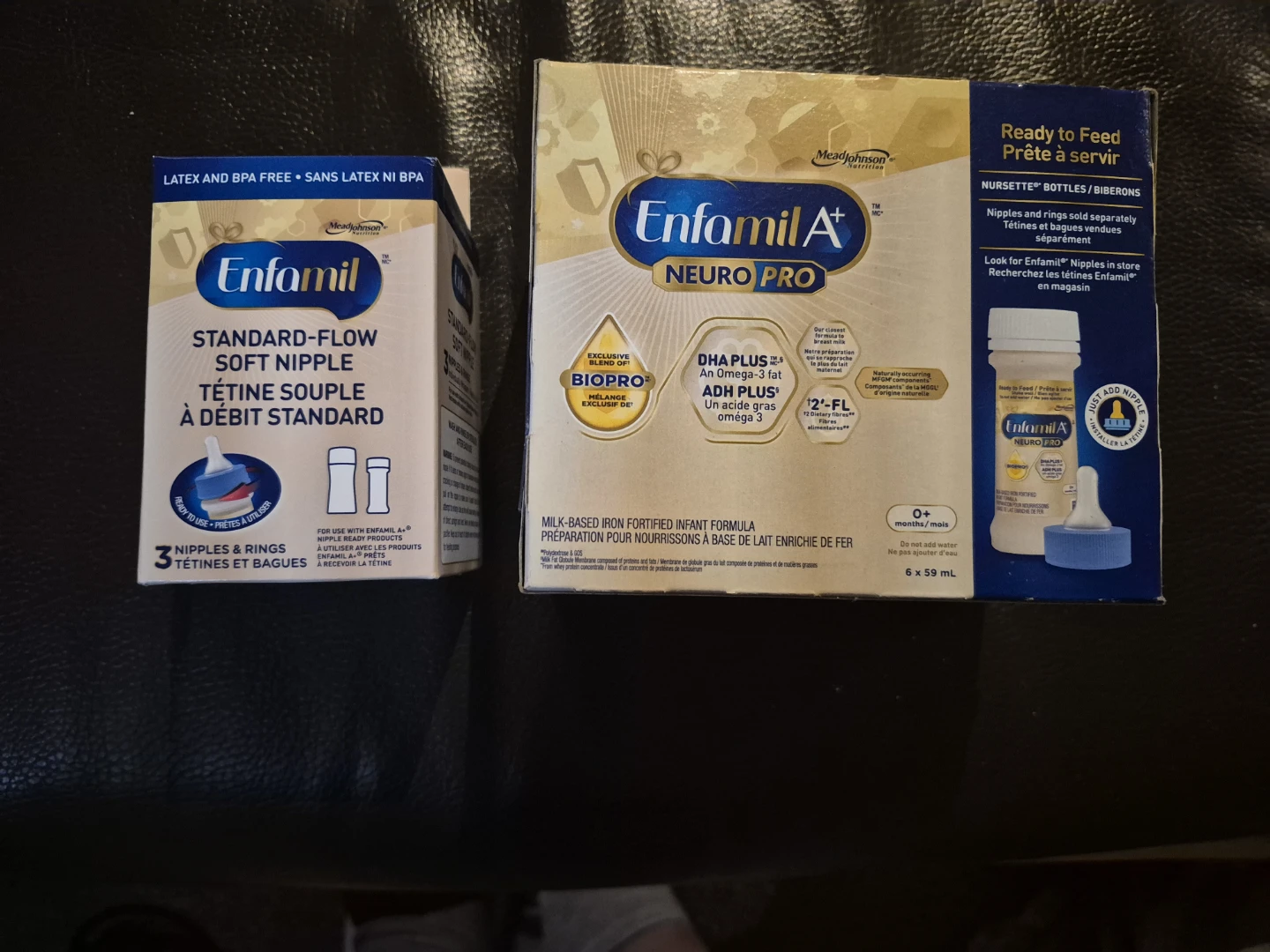 Enfamil A+ NeuroPro Infant Formula and Nipples