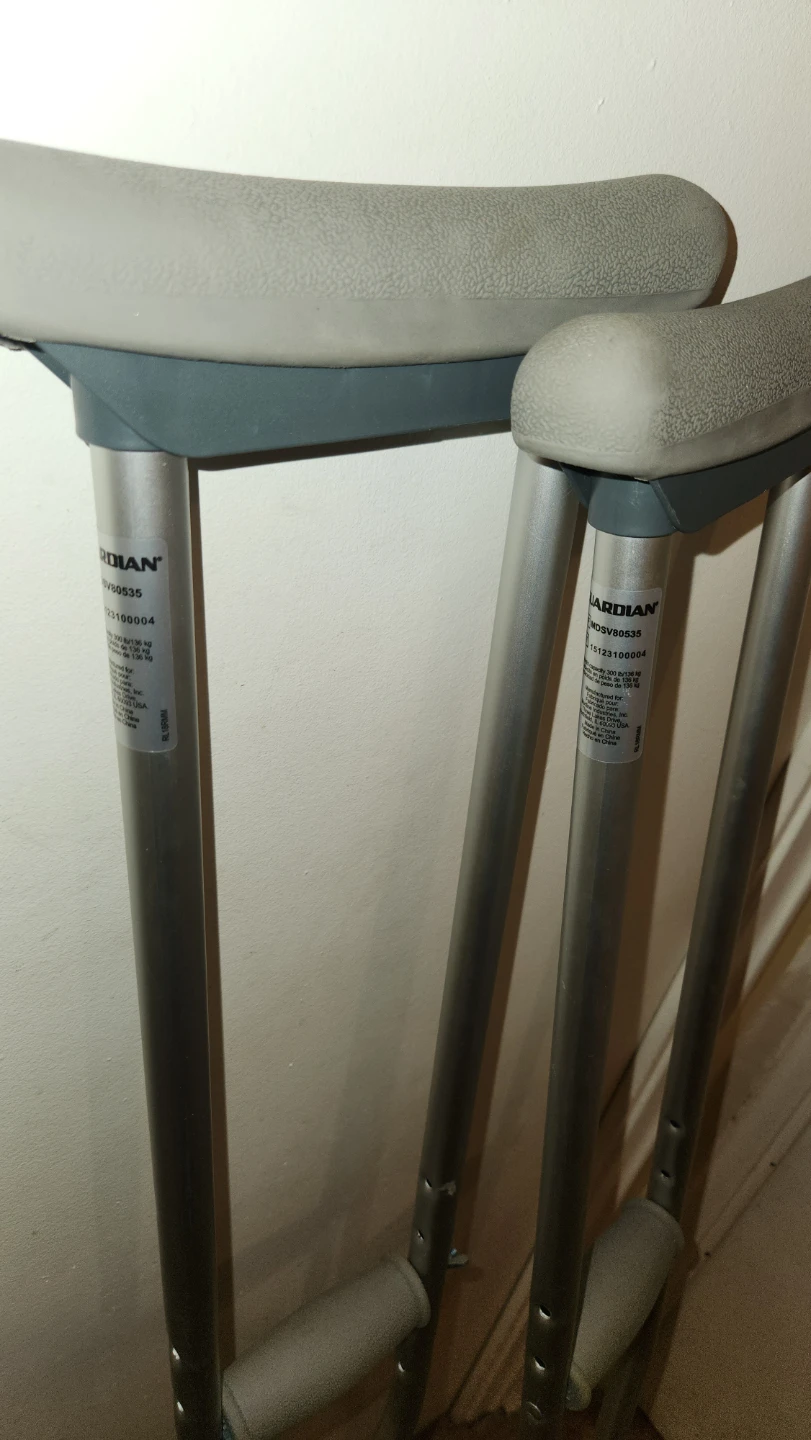 Guardian Aluminum Underarm Crutches - photo 2