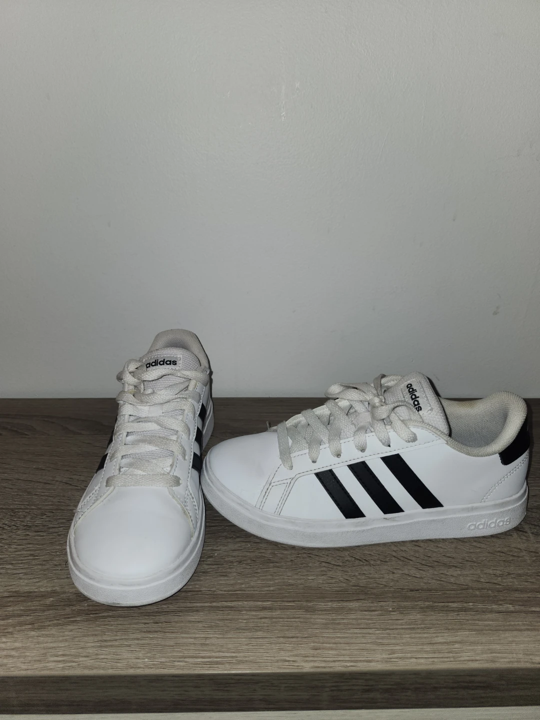 Adidas White and Black Sneakers - photo 3
