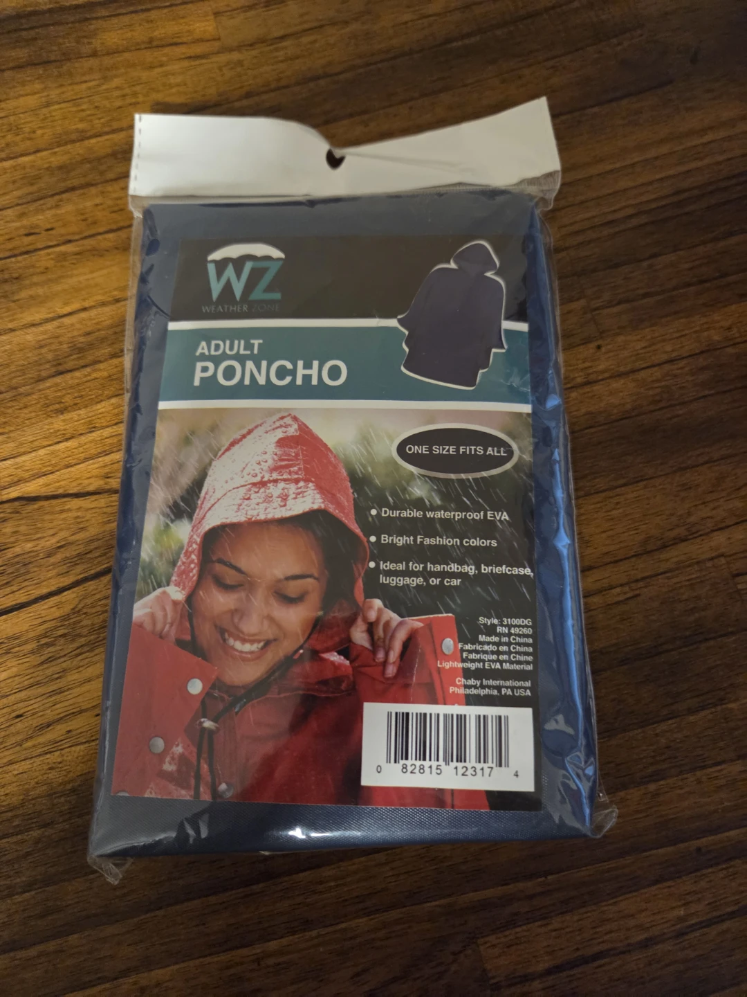 Adult Rain Poncho