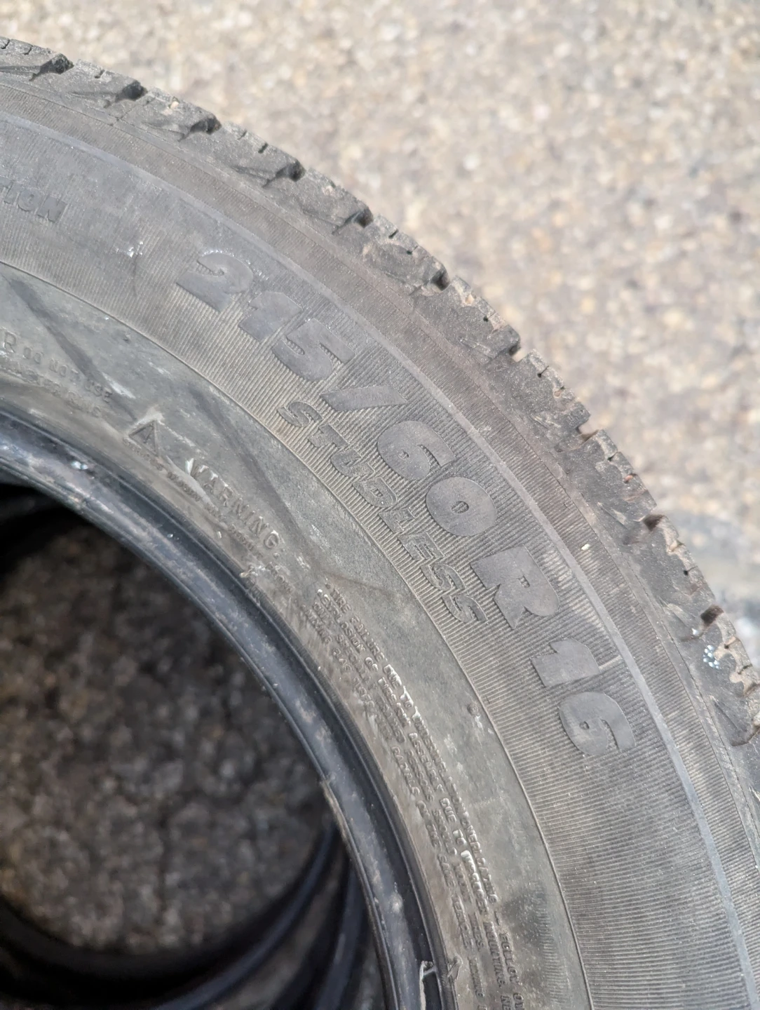 Set of 4 215/60R16 Michelin X-Ice  Winter - photo 5