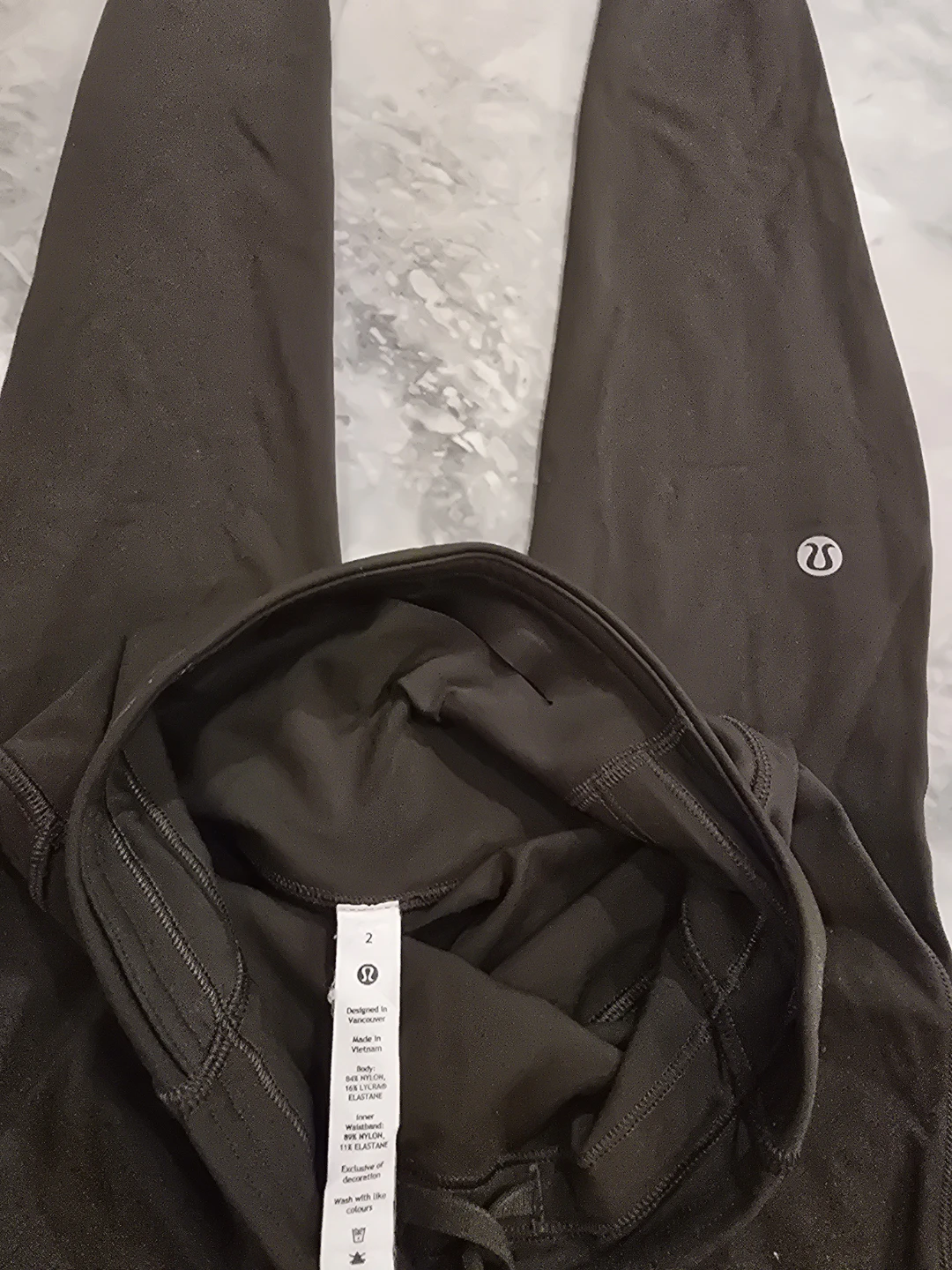 Lululemon Olive Green Leggings - photo 2
