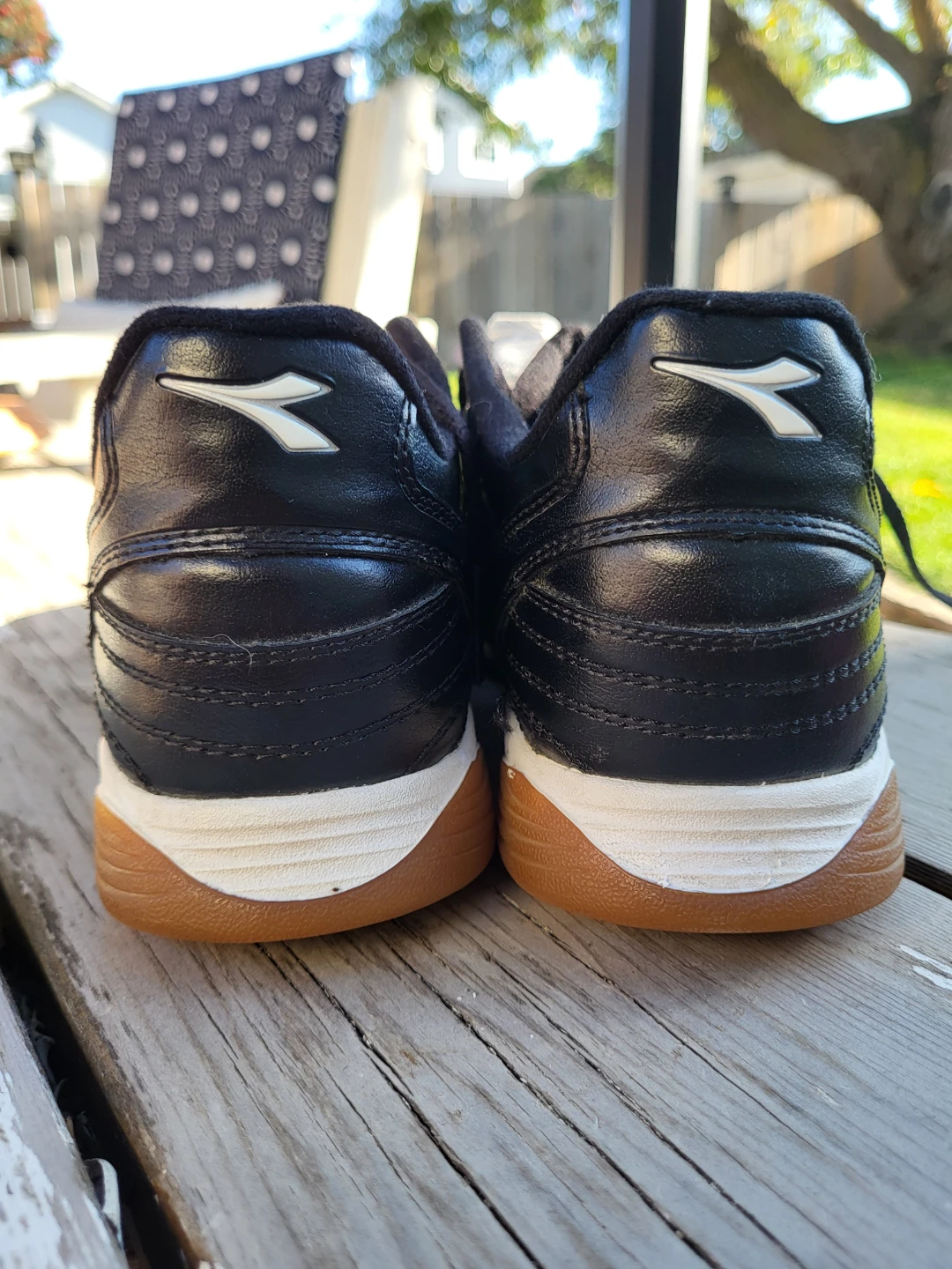 Diadora indoor soccer shoes black 🏈 - photo 2