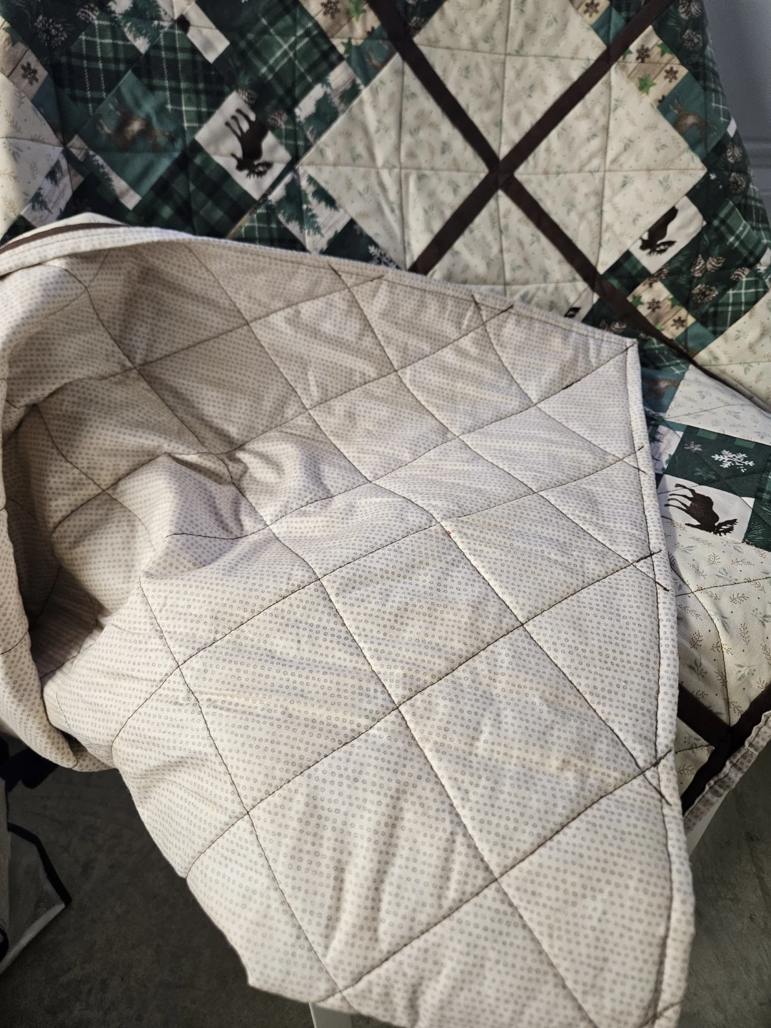 2, Reversible Holiday Quilts - photo 4