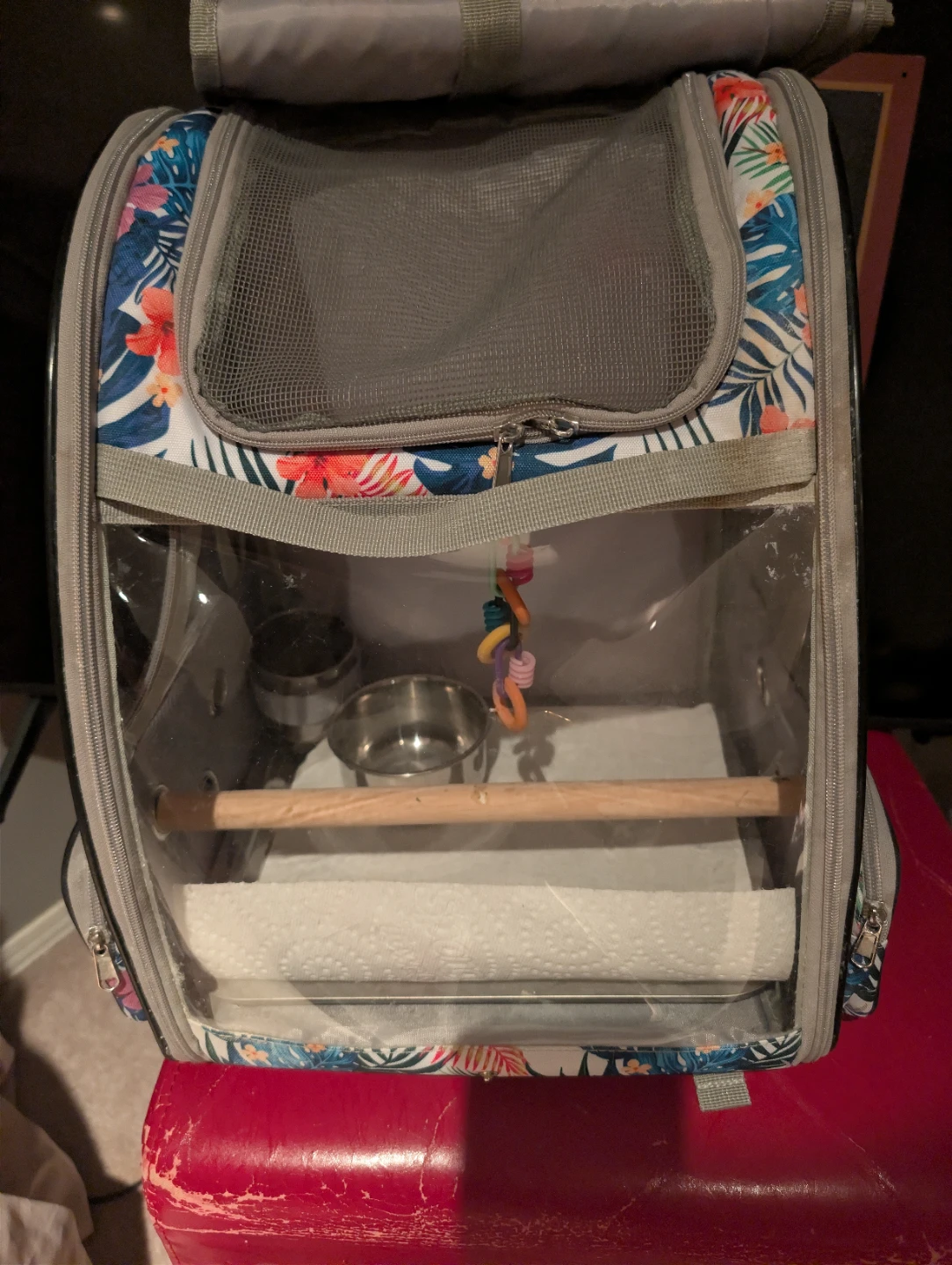 Bird Carrier Backpack