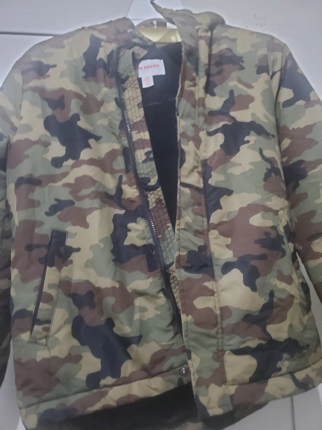 Joe Fresh Camo Jacket Kids XL