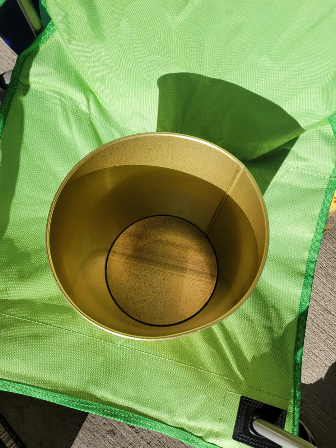 Ikea gold bucket - photo 2