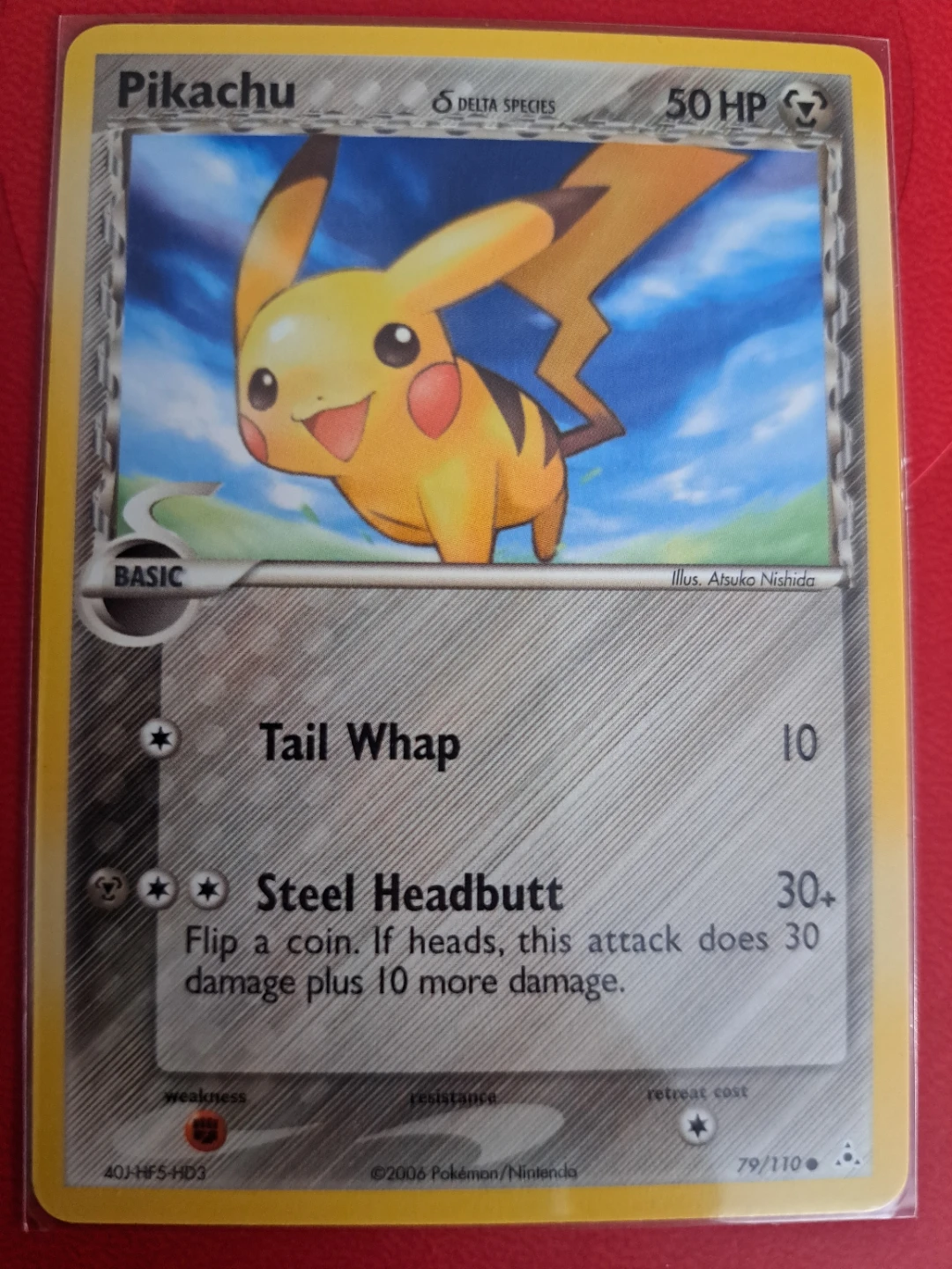 Pikachu Delta Species 79 Ex Holon Phantoms