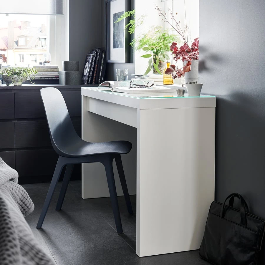 IKEA Malm Dresk vanity Table White - photo 2