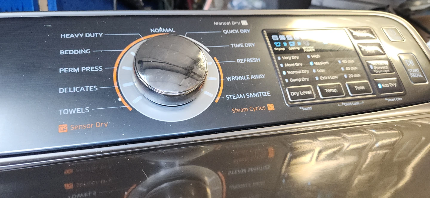 Samsung MultiSteam VentSensor Gas Dryer - photo 3