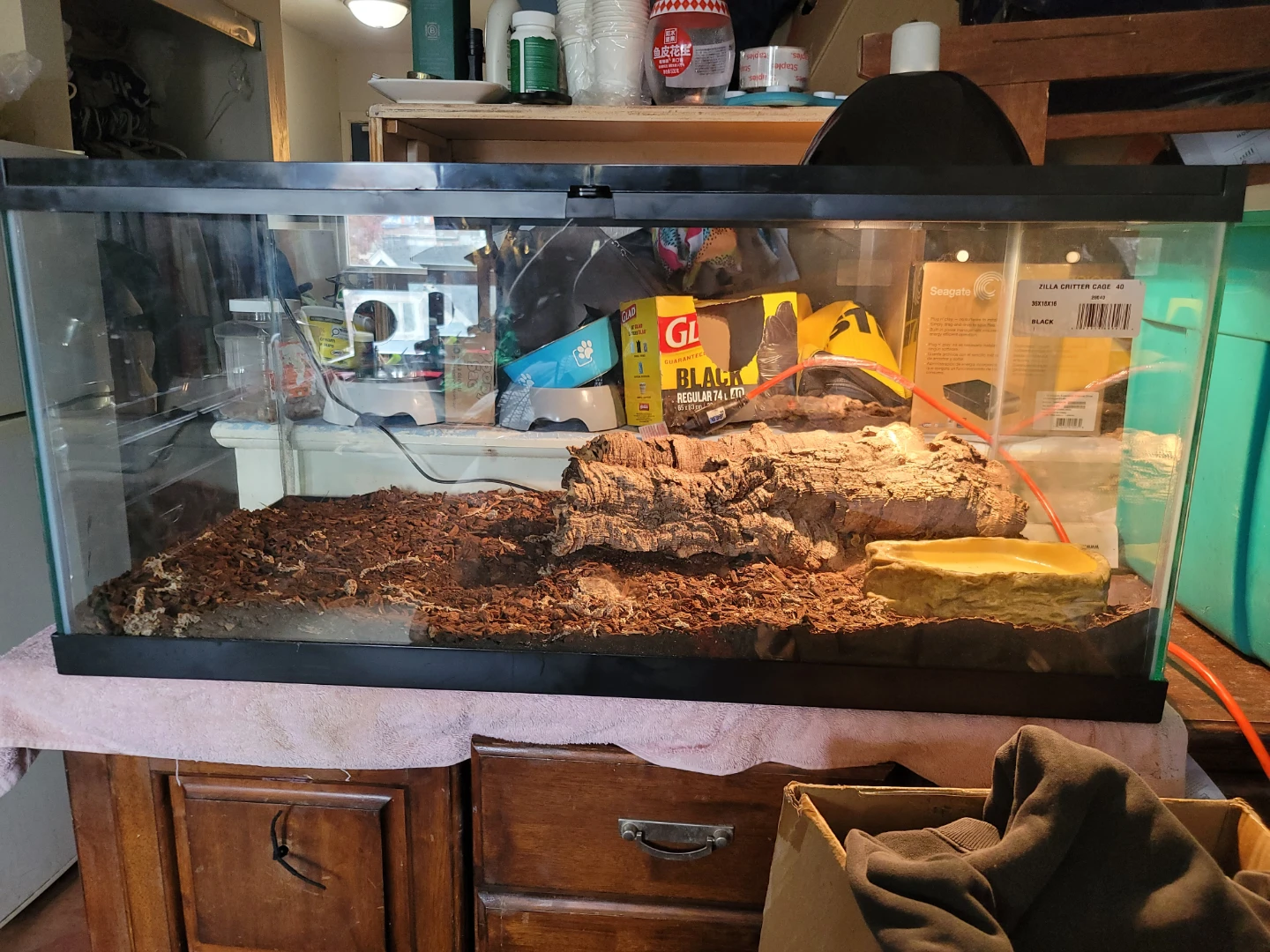 Zilla Critter Cage 40 Gallon Tank