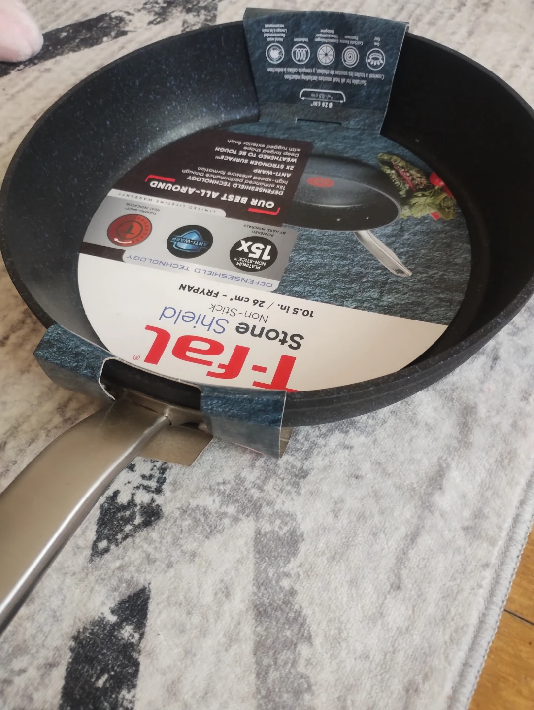Brand new, unused T-Fal Stone Shield Non-Stick Frypan - photo 2