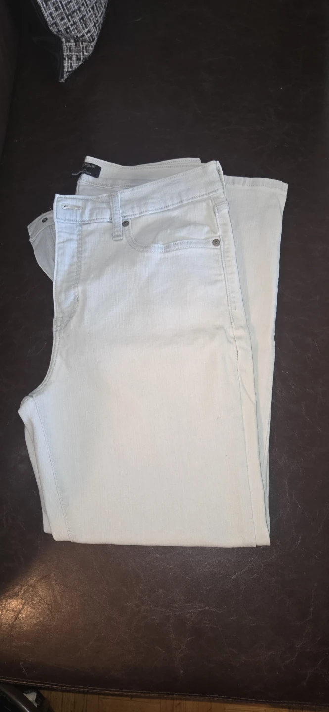 Banana Republic White Denim Jeans