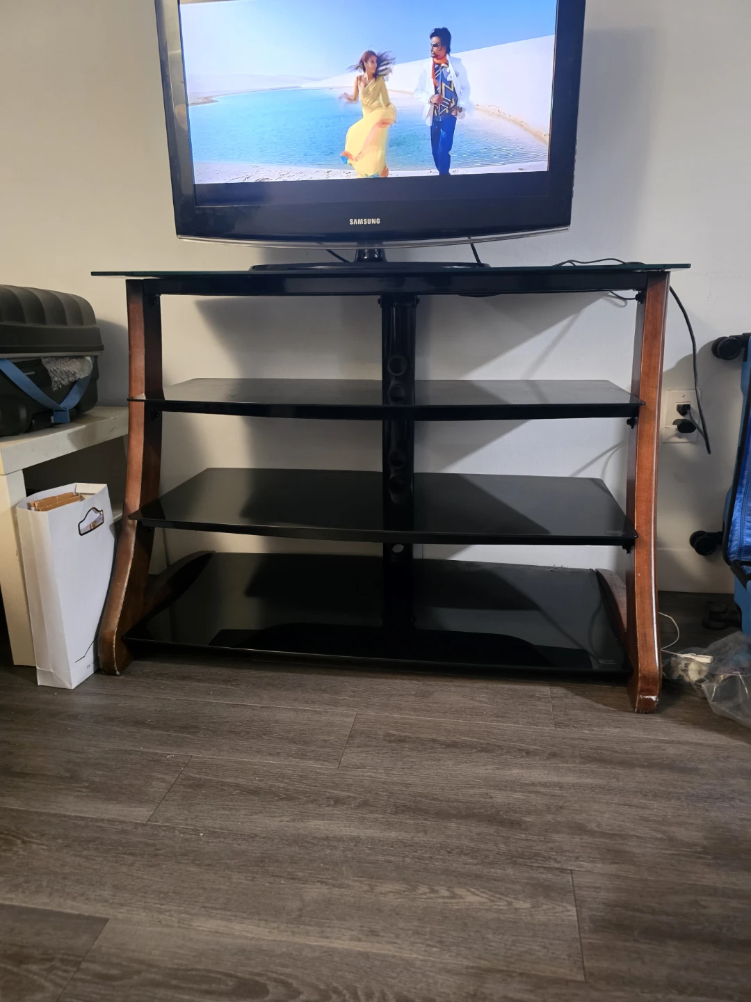 TV Stand with 3 Shelves