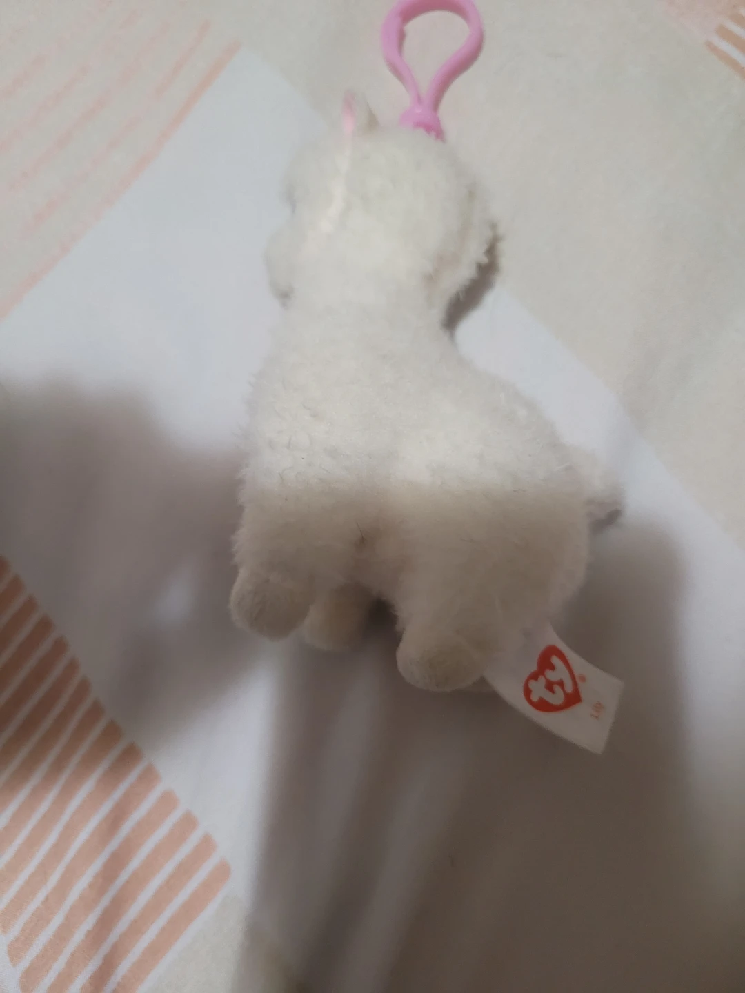 Ty Beanie Llama Key Clip - photo 2