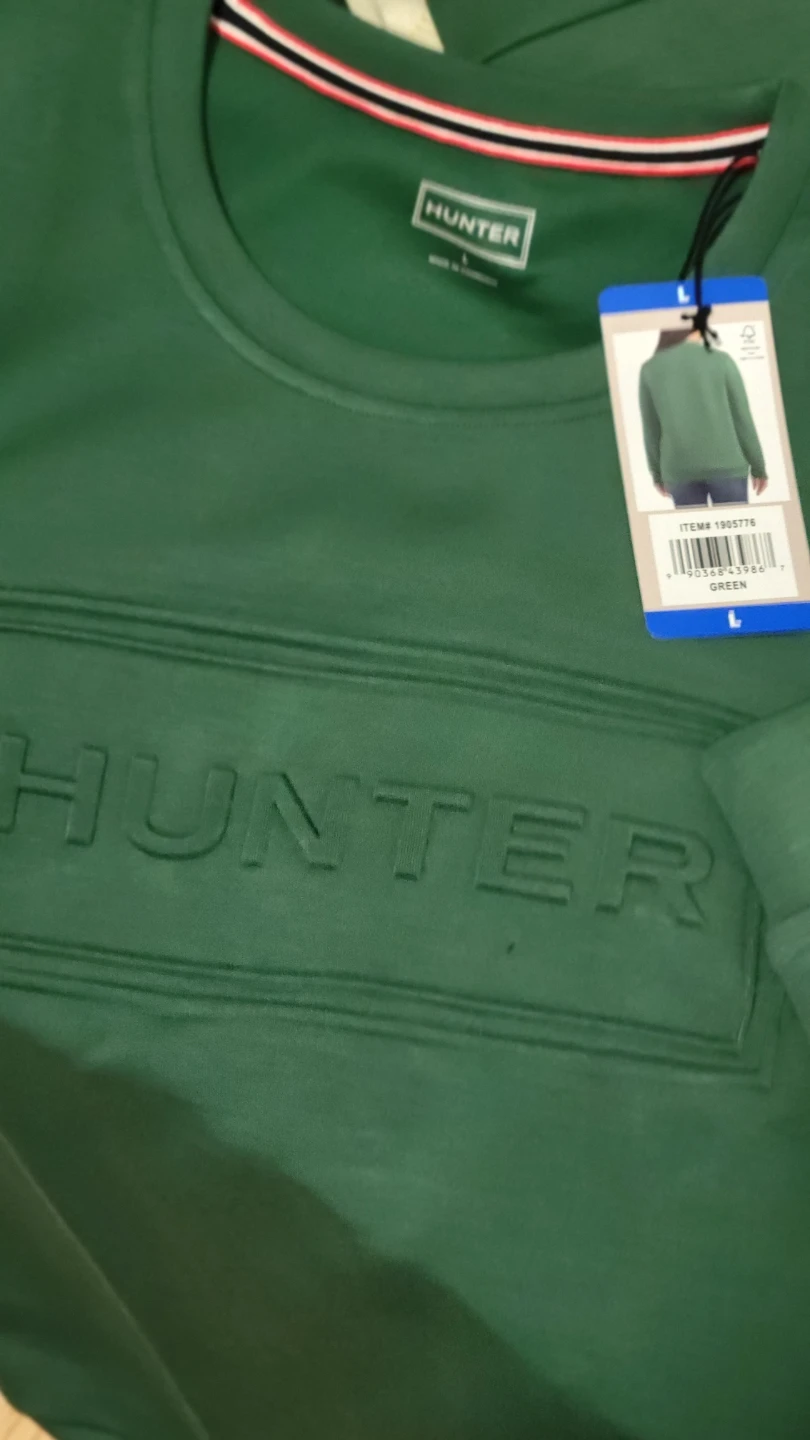 New Hunter Green Sweatshirt size Large W - photo 3