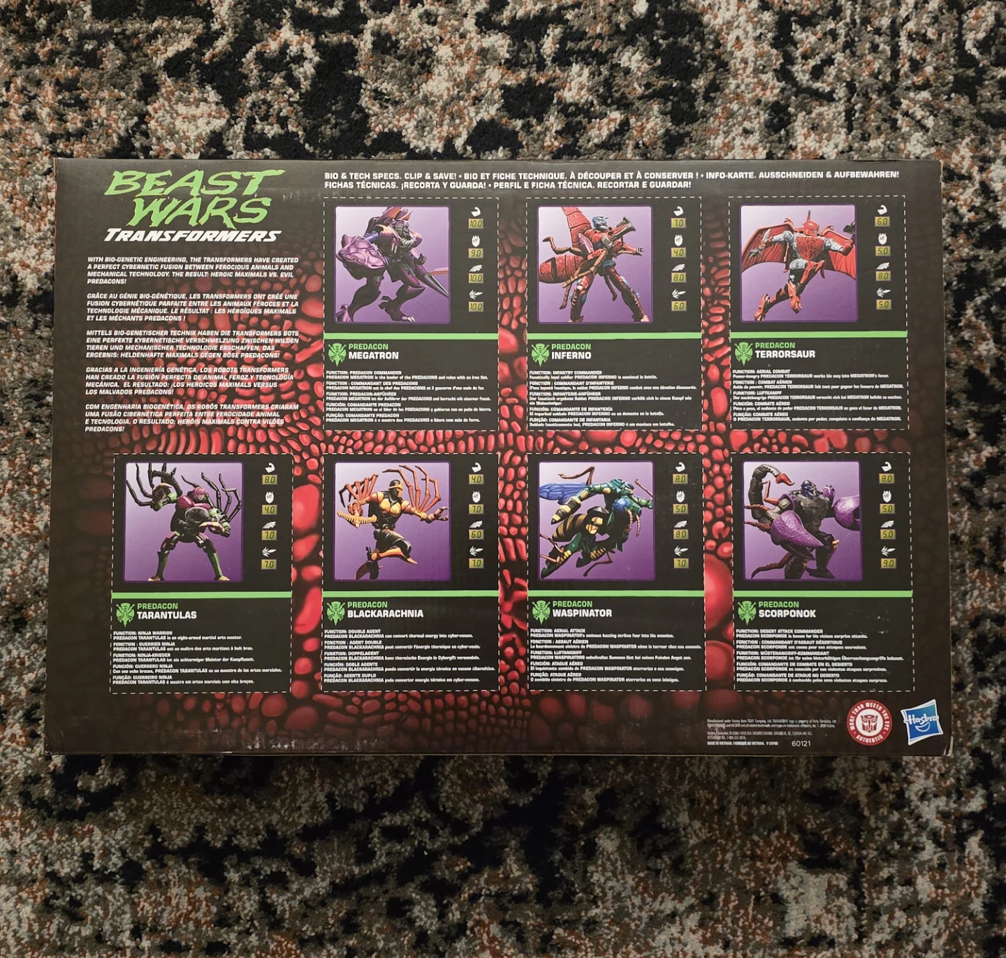 Beast Wars Transformers Predacon Collection Hasbro - photo 2