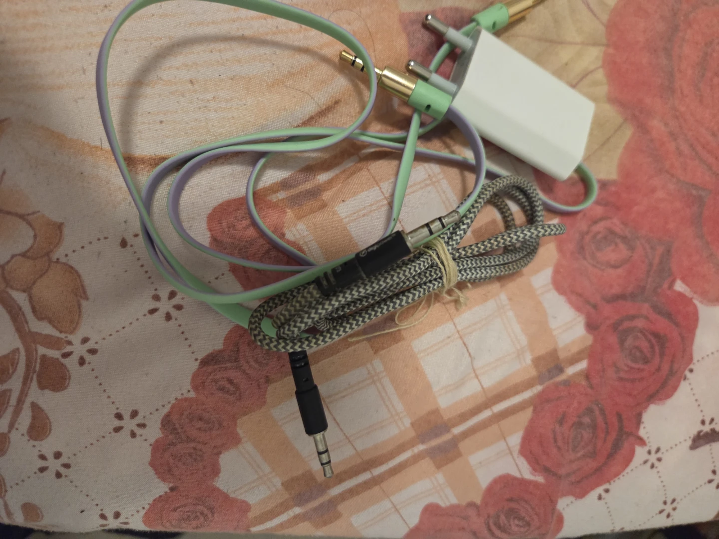 Assorted Audio Cables and Power Adapter - photo 4