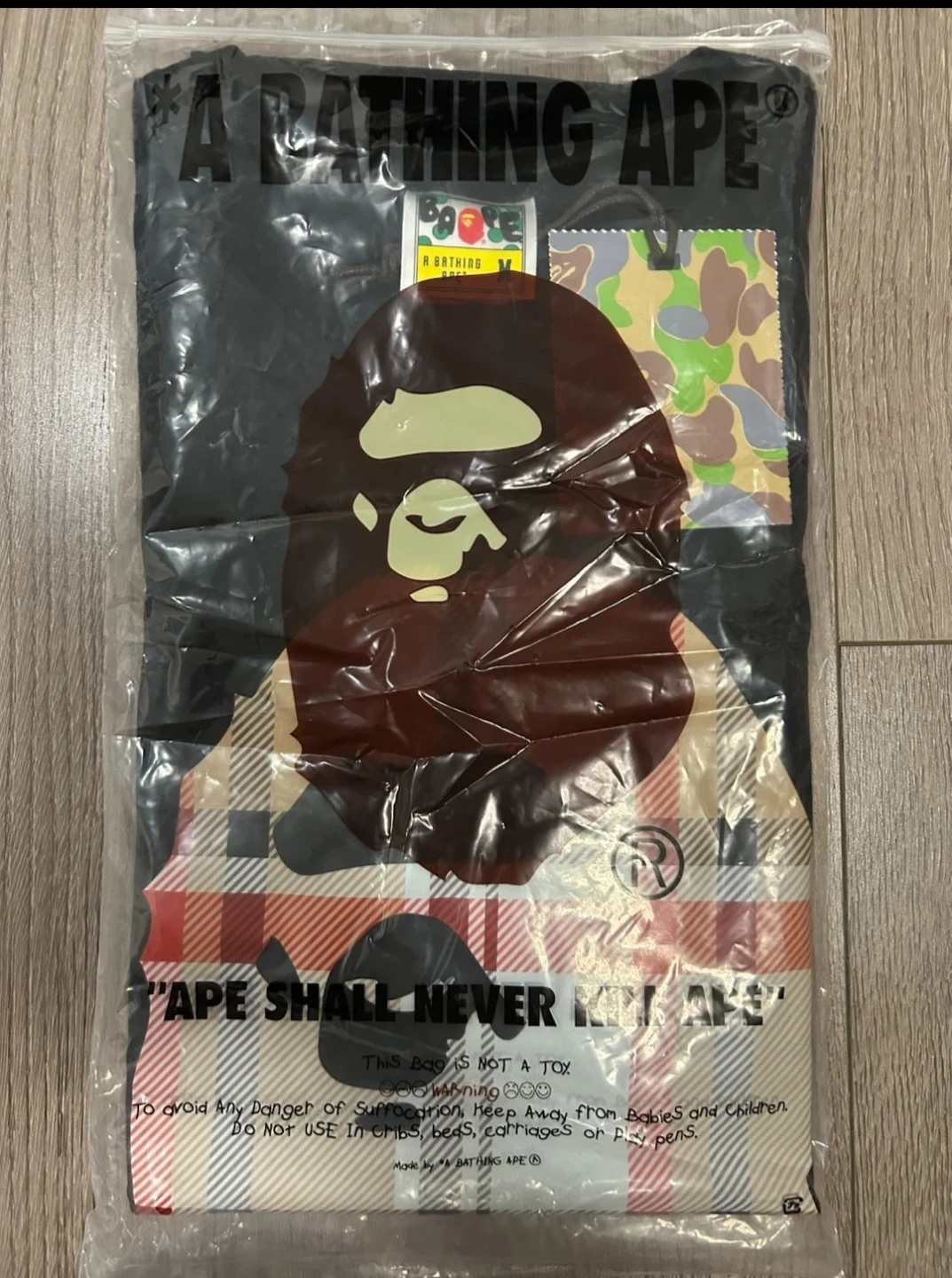A Bathing Ape Black T-Shirt - photo 4