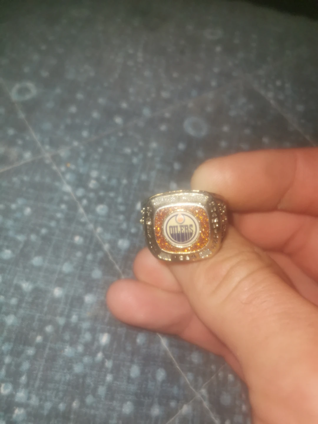 Edmonton Oilers Fan Ring