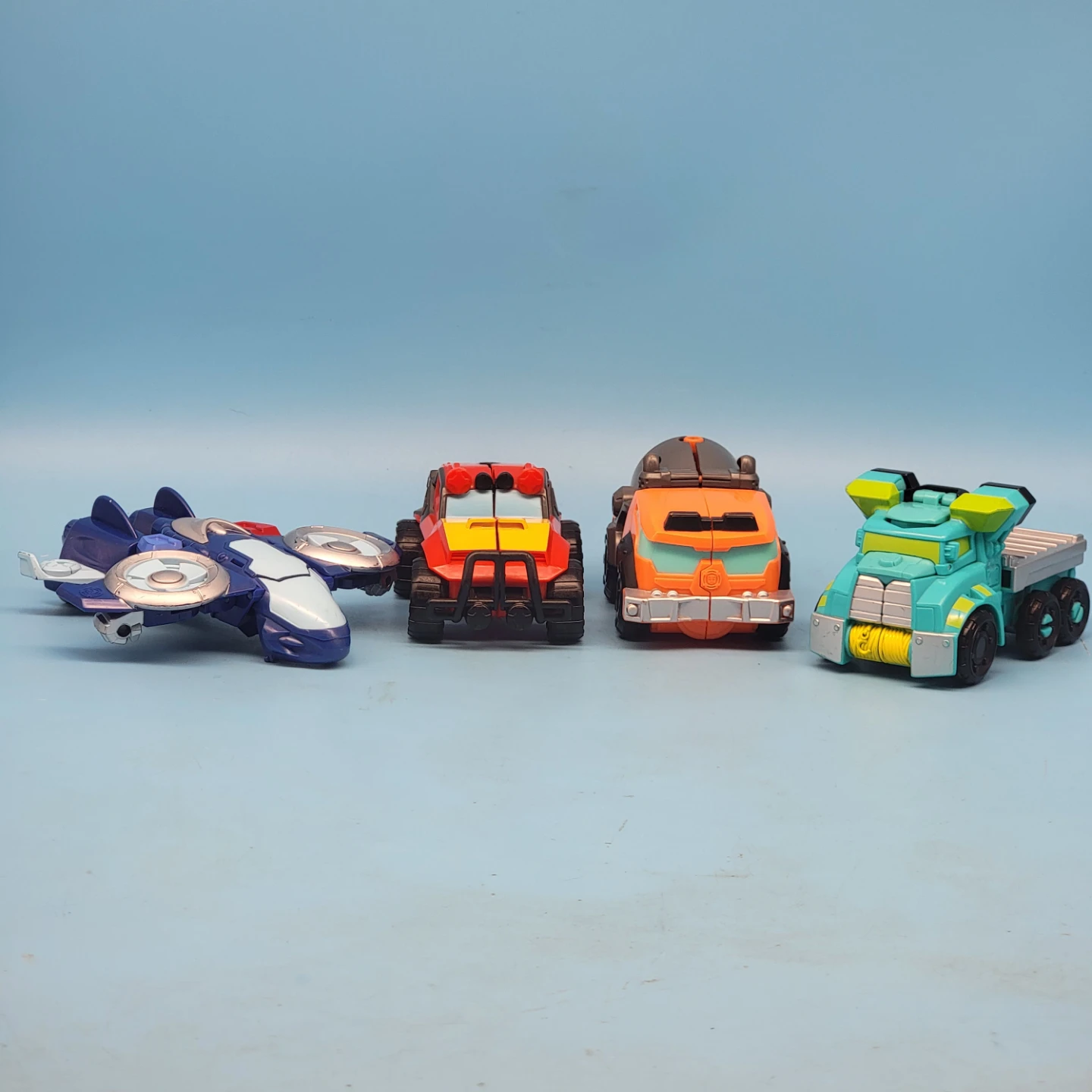 Transformers RESCUE BOTS ACADEMY TEAM converting Set of 4