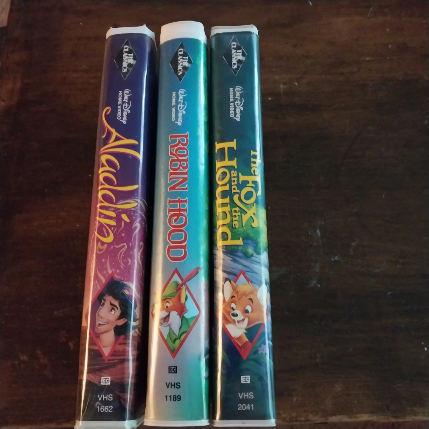 🏈3 Disney Classic VHS Tapes🏈
